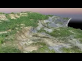 Lyme Regis cliff survey animation