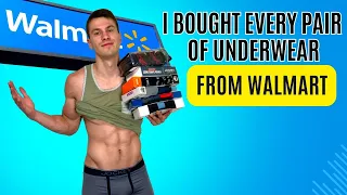 I Bought and Tried Every Pair of Underwear from Walmart Full Underwear Review