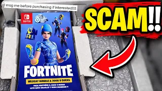 Stop Falling For cheap Fortnite wildcat code scams on eBay