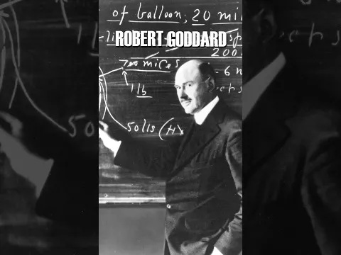 Robert Goddard was the Original One
