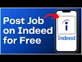 How to Post Job on Indeed for Free 2024