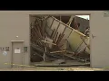 Roof of local funeral home collapses