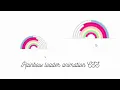 Rainbow loader animation CSS only Css tutorial