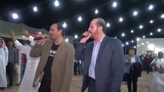 الفنان زكريا عياش وسمير المسلماني وشاعر المجوز خليل حوشان حفلة صقر الشرعه1 