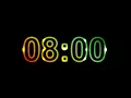 8 Minute Timer No Music with Alarm