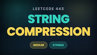 LeetCode 443 String Compression Two Pointer In-Place Solution Java
