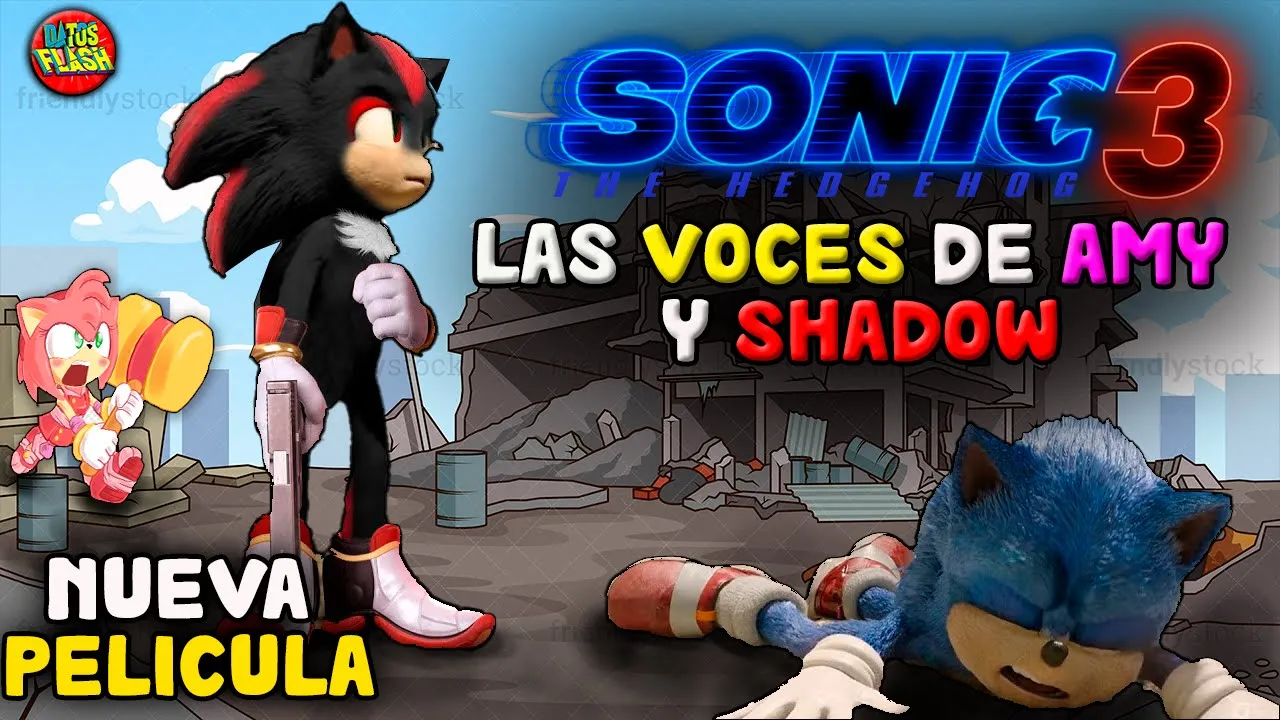 Kim Loaiza Será la VOZ de AMY ROSE en SONIC 3?????SONIC 3 LA PELÍCULA
