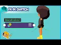 How to create a FK IK Switch with Colour Blend Nodes in Maya