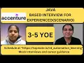 Java Interview Experience at Accenture Real-Time Questions Answer
