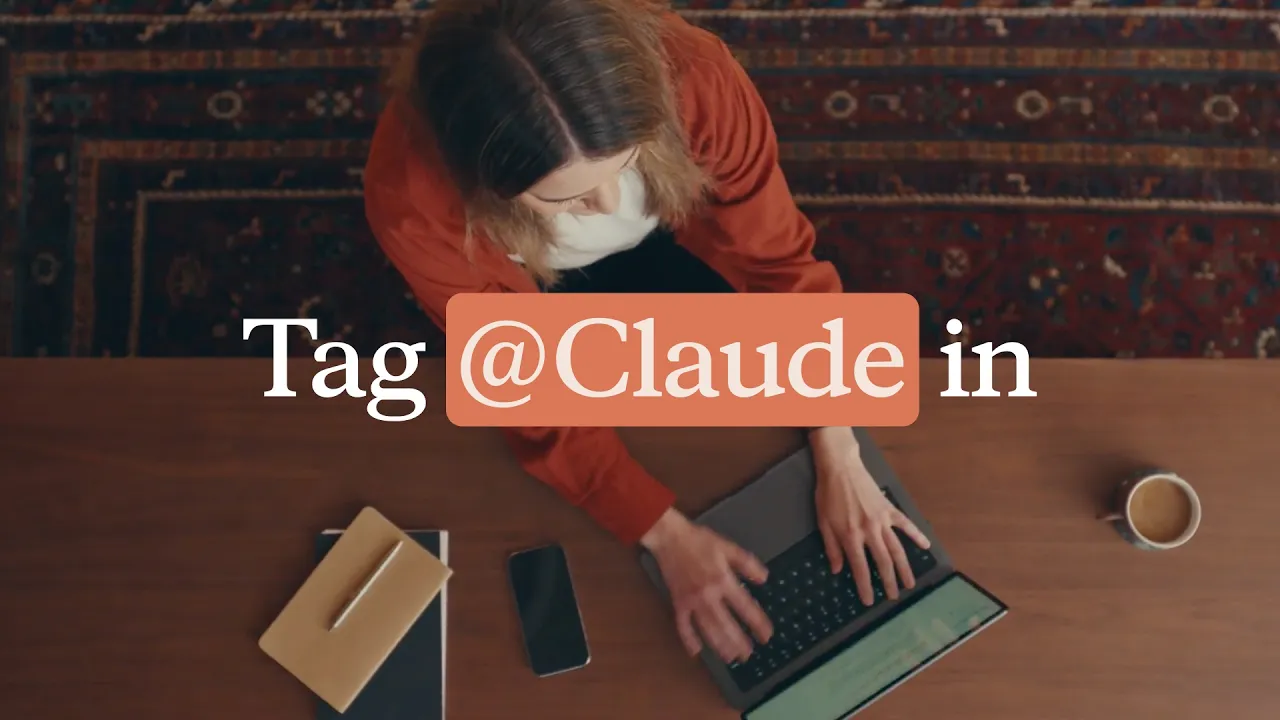 Claude — Claude — AI Collaboration in Slack (YouTube video ad)
