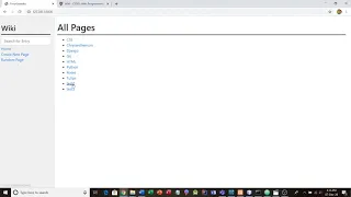 CS50 Web Programming with Python and Javascript - Project1 2020 Wiki