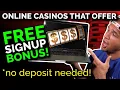 Best No Deposit Casino Welcome Bonuses Over 50 In Free Money