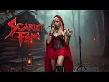 Lagu Scarlet Fang | Dominant She-Wolf Metal Anthem in Blood Red Heels 🩸🔥