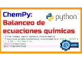ChemPy Balance chemical equations in Python