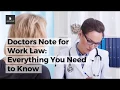 Doctors Note for Work Law Everything You Need to Know
