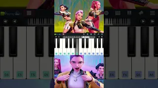 Golden KPop Demon Hunters Piano Tutorial 