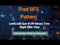 Binary Tree Right Side View Explained Tree BFS Pattern LeetCode 199 DSA Interview Series