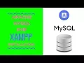 Apache MySQL and PHP setup demo with XAMPP