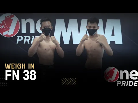 Andi Purmoto vs Junischo Malau || Weigh In One Pride MMA FN #38