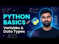 Python Variables Data Types Data Science Lecture 5 by techlearningwithRajat