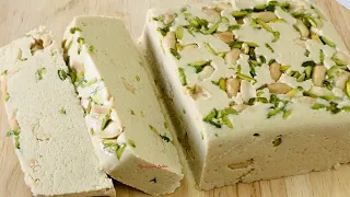 طريقه عمل الحلاوه الطحينيه في البيت بمقادير سهله 