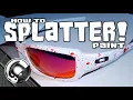 Top 3 Splatter Paint Tricks - How to Paint Splatter