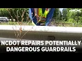 NCDOT repairs potentially dangerous guardrails