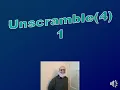 Unscramble 4 1 https www youtube com