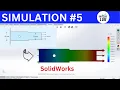 Static Analysis of Plate FEA for beginners Stress Concentration Brittle SolidWorks Simulation