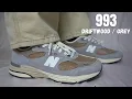 We NEED more 993s New Balance 993 MiUSA Shadow Grey Driftwood Review On Feet