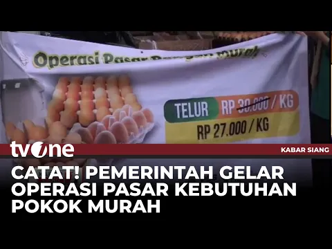 Kementerian Pertanian & BUMN Gelar Operasi Pasar di 4.500 Titik