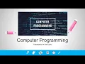 Computer Programming - Week 1