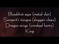 Satyricon - King lyrics