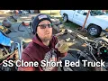 Deconstructing a FREE Totaled 99 Silverado 1500 4x4 for our SS Clone Project in 2 days