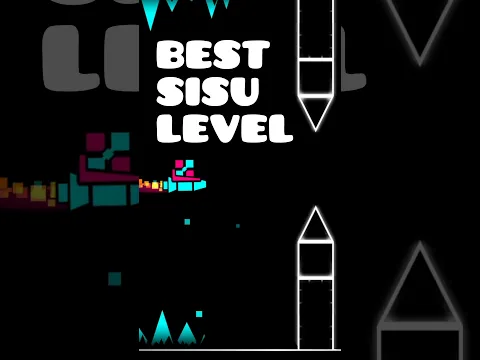 Best Level Using Sisu by DJVI | Geometry Dash #geometrydash #robtop #djvi