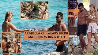 Arabella Chi wears bikini and enjoys Ibiza with boyfriend