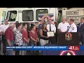Georgia Arson Control honors Lieutenant Ben Gleaton with equipment grant to Macon-Bibb Fire