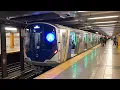 MTA NYC Subway Kawasaki R211 A Train Action In Manhattan Queens 23