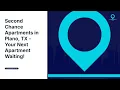 Second Chance Apartments in Plano What You Need to Know