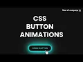 How to Design Glowing Button with Hover Effects Gradient Button Animation CSS Hover Effects