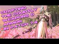 Crafting the Courtly Gear in Patch 7 4 FFXIV Dawntrail