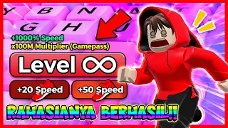 Yuta Mio Berhasil Menamatkan Game +1 Speed Keyboard Escape Roblox