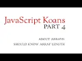 4 - Should Know Array Length