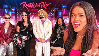 TRANSFORMEI ELES EM ARTISTAS DO ROCK IN RIO!!!