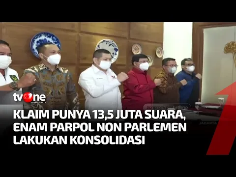 Jelang Pemilu 2024, Enam Parpol Non Parlemen Gelar Konsolidasi