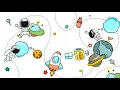 1 Hour Brahms Lullaby Bed Time Music - Babies To Go To Sleep (Spaceman)