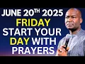 Download Lagu FRIDAY 20th | Start Your Day Morning Prayer | Apostle Joshua Selman | WEEKEND ENCOUNTER