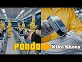 Inside the Factory How White Panda Becomes Iconic Nike Shoes Full Production Process