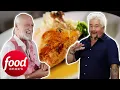 Guy Eats A Delicious Chicken Made From Mick Fleetwood s Mum s Recipe Diners Drive-Ins Dives