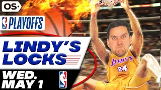 Download NBA Picks for EVERY Game Wednesday 5/1 | Best NBA Bets \u0026 Predictions | Lindy's Leans Likes \u0026 Locks MP3